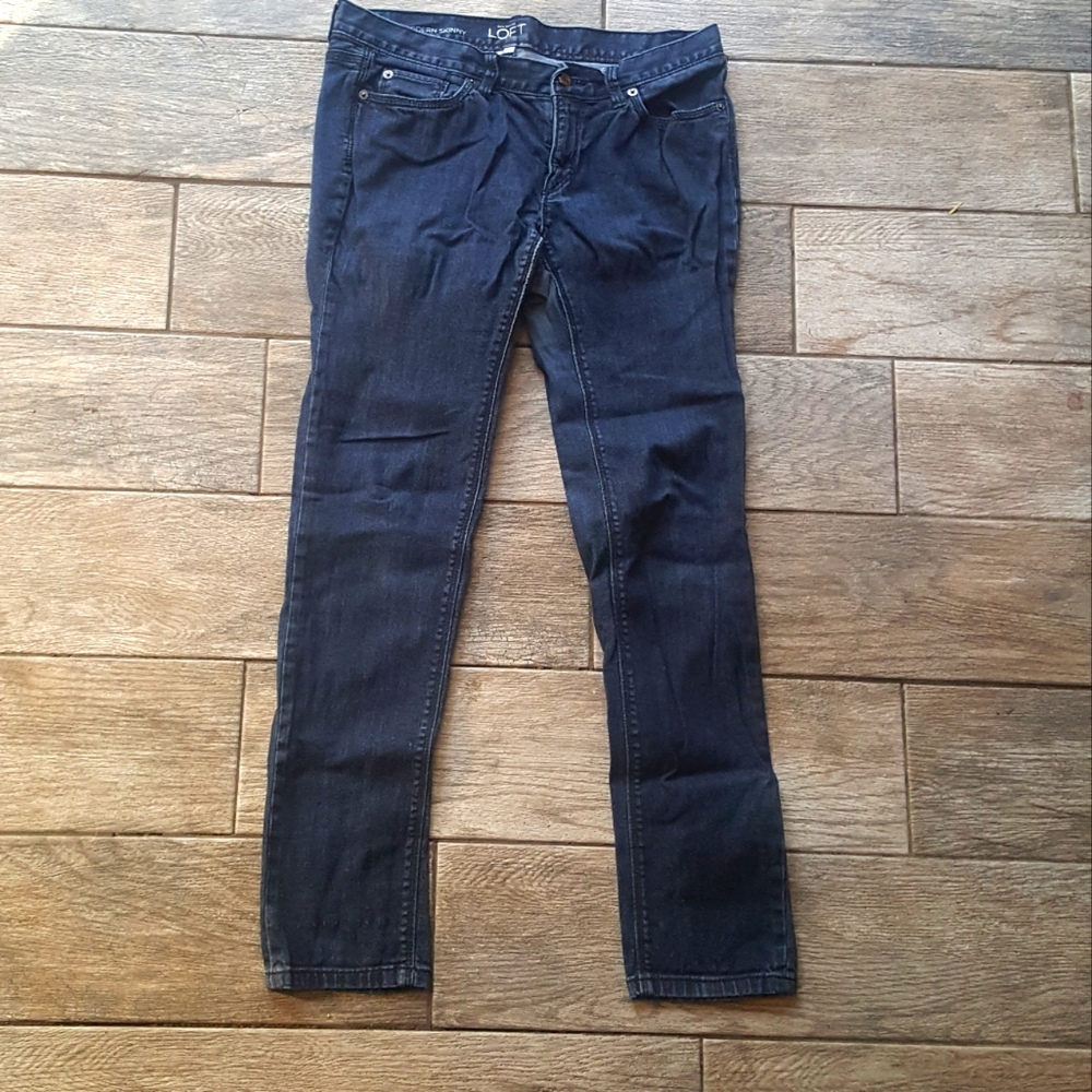 Ann Taylor LOFT skinny jeans 8